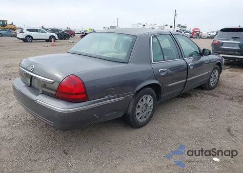 2007 Mercury Grand Marquis Gs from USA, damaged, VIN 2MEFM74V87X620702